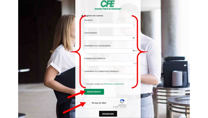 cfe guia ingreso mi espacio